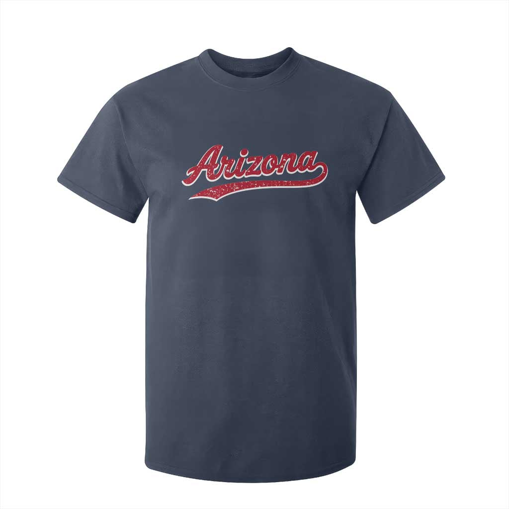 Arizona Varsity Script Classic Sports Jersey Style T Shirt For Kid TS11 Navy Print Your Wear