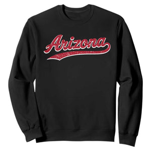 Arizona Varsity Script Classic Sports Jersey Style Sweatshirt TS11 Black Print Your Wear