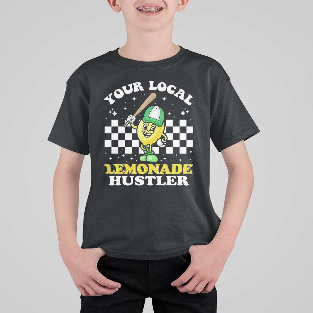 Funny Stand Boss Ceo T Shirt For Kid Your Local Lemonade Hustler TS11 Black Print Your Wear