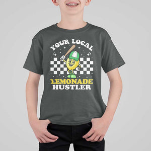 Funny Stand Boss Ceo T Shirt For Kid Your Local Lemonade Hustler TS11 Dark Heather Print Your Wear