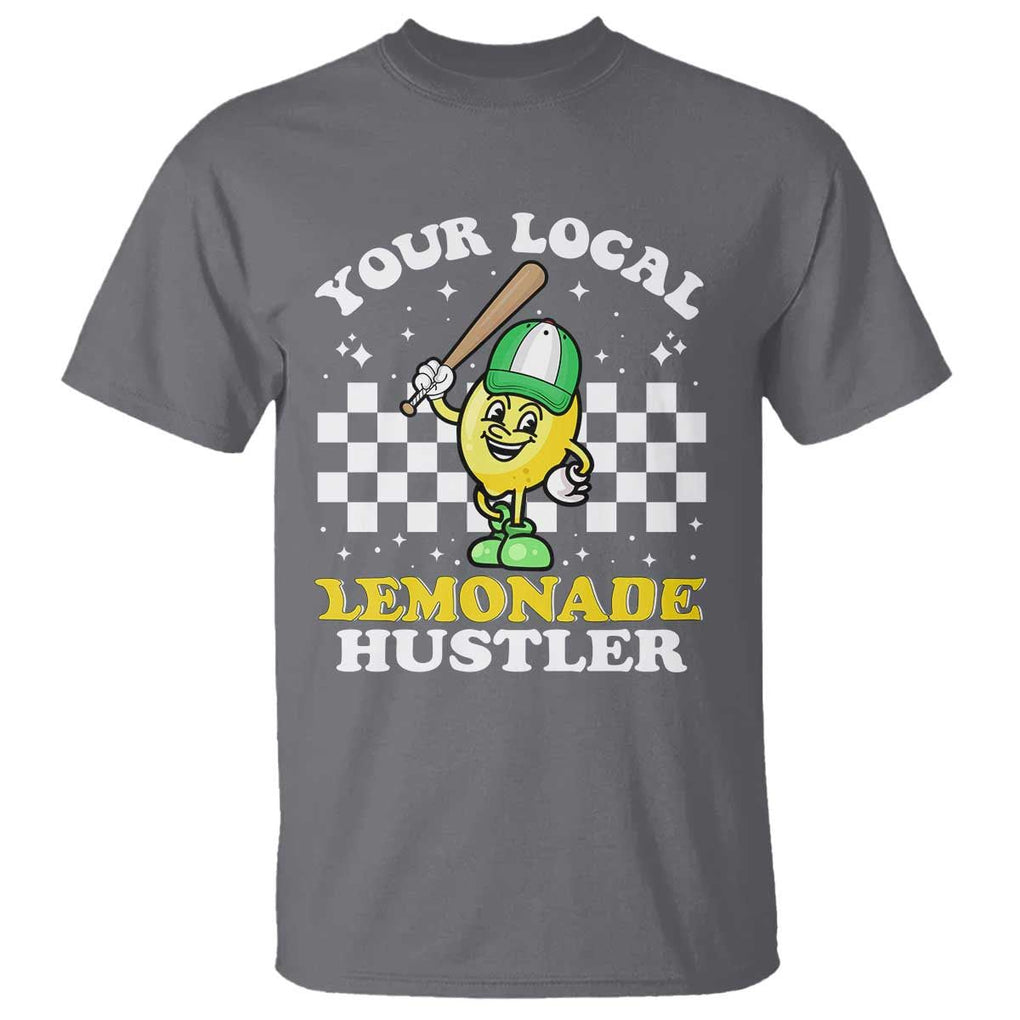 Funny Stand Boss Ceo T Shirt Your Local Lemonade Hustler TS11 Charcoal Print Your Wear