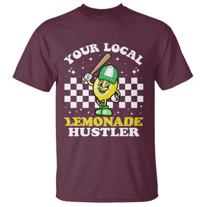 Funny Stand Boss Ceo T Shirt Your Local Lemonade Hustler TS11 Maroon Print Your Wear