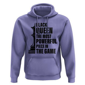 Chess Lover Hoodie Black Queen The Most Powerful Piece In The Game Checkmate TS11 Violet Print Your Wear