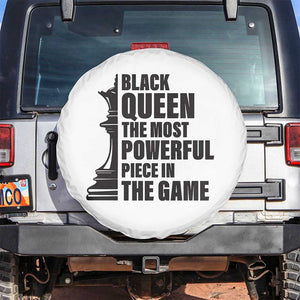 Chess Lover Spare Tire Cover Black Queen The Most Powerful Piece In The Game Checkmate