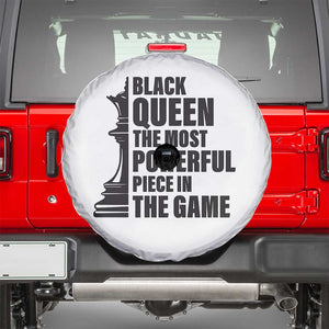 Chess Lover Spare Tire Cover Black Queen The Most Powerful Piece In The Game Checkmate