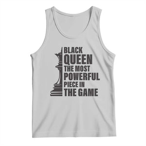 Chess Lover Tank Top Black Queen The Most Powerful Piece In The Game Checkmate