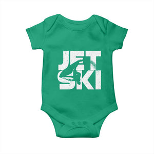 Jet Ski Rider Baby Onesie Water Sports Watercraft Skiing Jetski TS11 Irish Green Print Your Wear