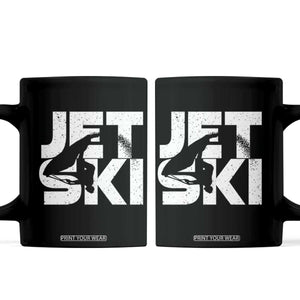 Jet Ski Rider Coffee Mug Water Sports Watercraft Skiing Jetski TS11 Black Print Your Wear