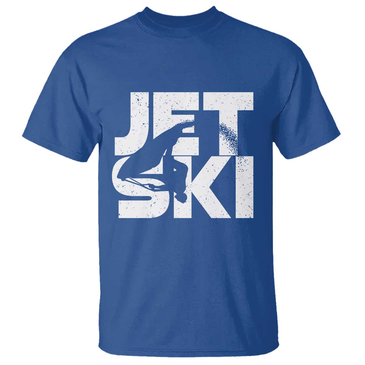 Jet Ski Rider T Shirt Water Sports Watercraft Skiing Jetski TS11 Royal Blue Print Your Wear