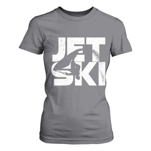 Jet Ski Rider T Shirt For Women Water Sports Watercraft Skiing Jetski TS11 Charcoal Print Your Wear