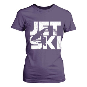 Jet Ski Rider T Shirt For Women Water Sports Watercraft Skiing Jetski TS11 Purple Print Your Wear