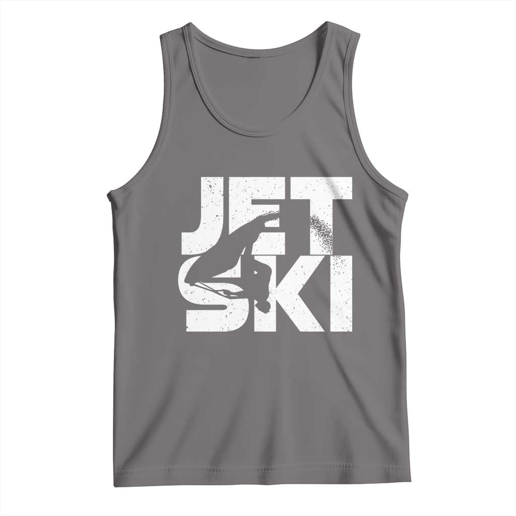 Jet Ski Rider Tank Top Water Sports Watercraft Skiing Jetski TS11 Deep Heather Print Your Wear