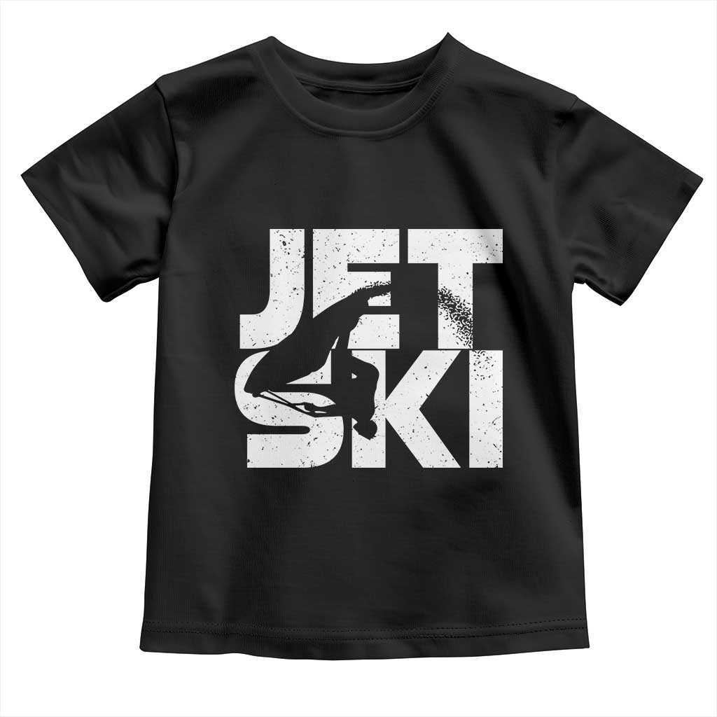 Jet Ski Rider Toddler T Shirt Water Sports Watercraft Skiing Jetski TS11 Black Print Your Wear