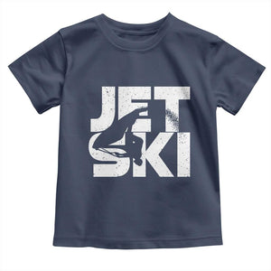 Jet Ski Rider Toddler T Shirt Water Sports Watercraft Skiing Jetski TS11 Navy Print Your Wear