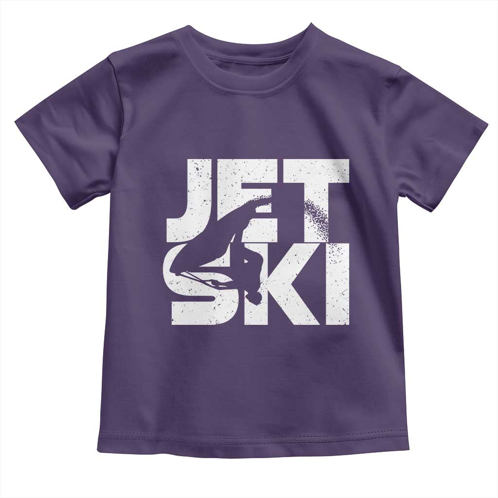 Jet Ski Rider Toddler T Shirt Water Sports Watercraft Skiing Jetski TS11 Purple Print Your Wear
