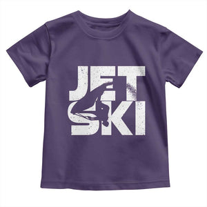 Jet Ski Rider Toddler T Shirt Water Sports Watercraft Skiing Jetski TS11 Purple Print Your Wear
