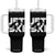 Jet Ski Rider Tumbler With Handle Water Sports Watercraft Skiing Jetski TS11 One Size: 40 oz Black Print Your Wear
