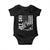 Jet Ski Lover Baby Onesie Vintage Ski Rider American Flag Water Sport TS11 Black Print Your Wear