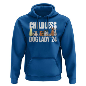 Childless Dog Lady 24 Hoodie Harris For President Puppy TS11 Royal Blue Print Your Wear