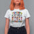 Kindergarten Preschool Teacher T Shirt For Women Teacher of Tiny Superheroes Back To School TS11 White Print Your Wear