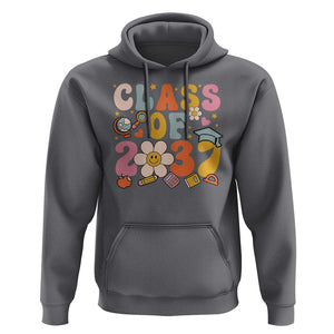 Class Of 2037 Hoodie Back To School Retro Groove Flower Pencil Apple TS11 Charcoal Print Your Wear