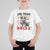 Funny 2nd Grade Rocks T Shirt For Kid Cat Heavy Metal Guitarist Thunder Star TS11 White Print Your Wear