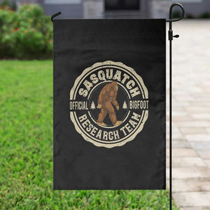 Funny Bigfoot Research Team Garden Flag Retro Official Sasquatch Forest Stroll TS11 Print Your Wear