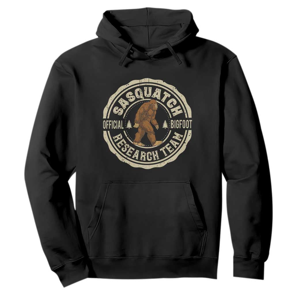 Funny Bigfoot Research Team Hoodie Retro Official Sasquatch Forest Stroll TS11 Black Print Your Wear