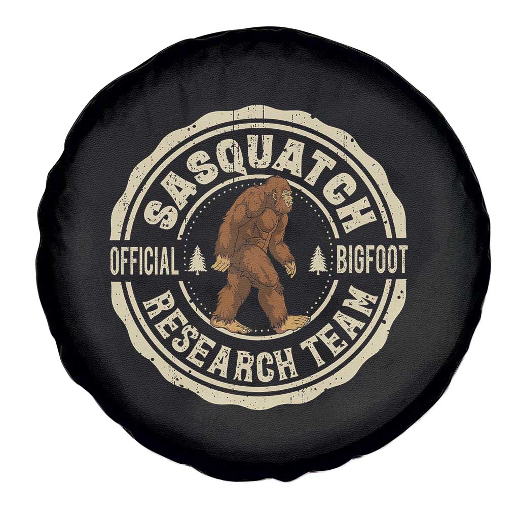 Funny Bigfoot Research Team Spare Tire Cover Retro Official Sasquatch Forest Stroll TS11 Print Your Wear