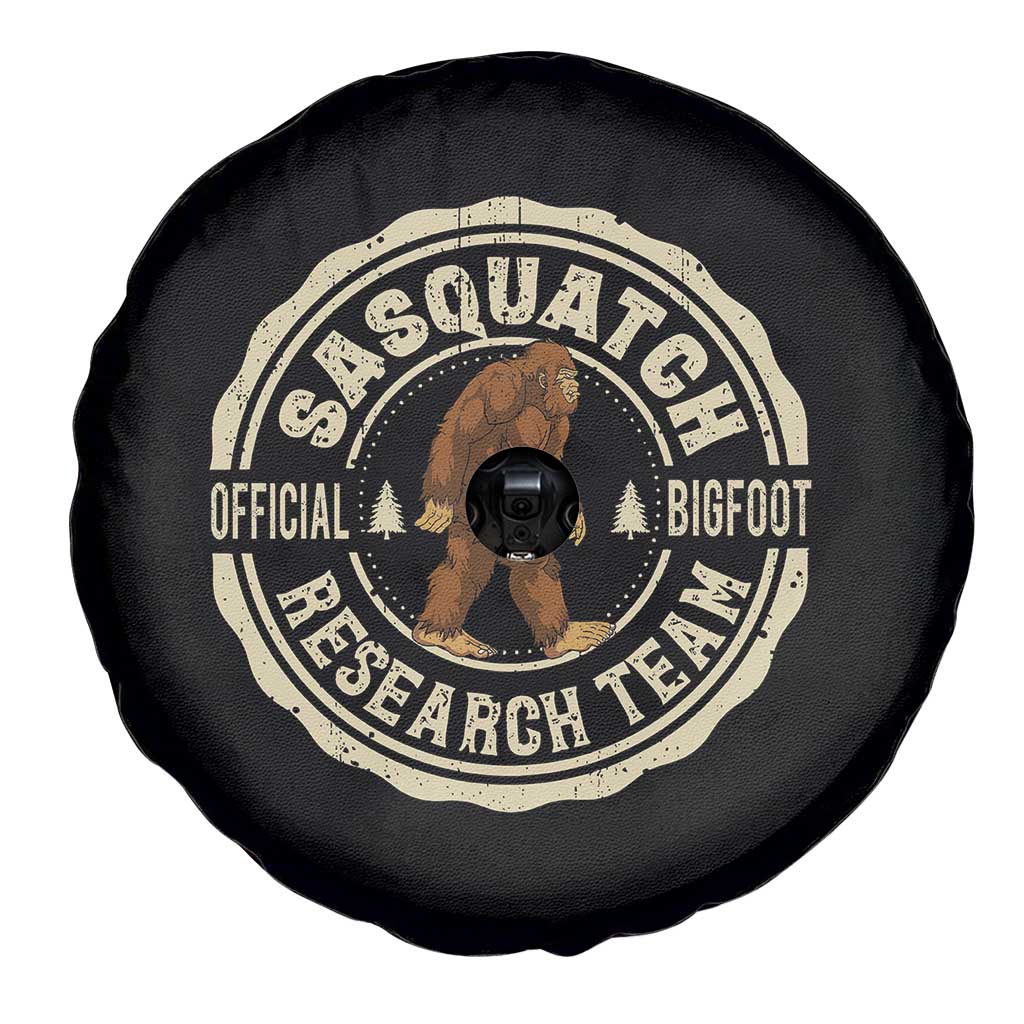Funny Bigfoot Research Team Spare Tire Cover Retro Official Sasquatch Forest Stroll TS11 Print Your Wear