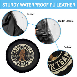 Funny Bigfoot Research Team Spare Tire Cover Retro Official Sasquatch Forest Stroll TS11 Print Your Wear