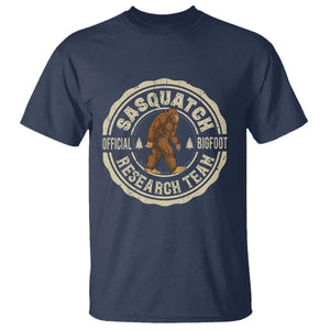 Funny Bigfoot Research Team T Shirt Retro Official Sasquatch Forest Stroll TS11 Navy Print Your Wear