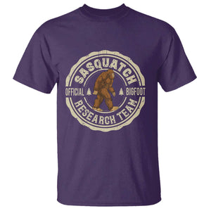 Funny Bigfoot Research Team T Shirt Retro Official Sasquatch Forest Stroll TS11 Purple Print Your Wear