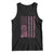 Off Road Car Wheel Pink Leopard Print American Flag Tank Top TS11 Black Print Your Wear