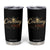 Funny Cowboy And Beer Tumbler Cup Western Country Music Longhorn Skull TS11 Black Print Your Wear