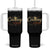 Funny Cowboy And Beer Tumbler With Handle Western Country Music Longhorn Skull TS11 One Size: 40 oz Black Print Your Wear