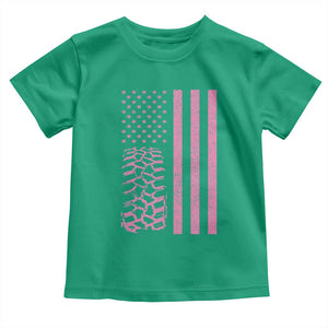 Off Road Car Wheel Vintage Pink American Flag Toddler T Shirt TS11 Irish Green Print Your Wear