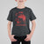 Funny Halloween Blood Stained T Shirt For Kid I'm Fine It's Not My Blood Splatter Bloody TS11 Black Print Your Wear