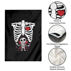 Pregnancy Announcement Garden Flag Halloween Vampire Skeleton Monster Baby Pregnant Candy TS11 Print Your Wear