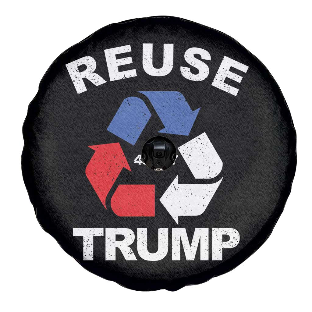 Funny Trump Garbage 2024 Spare Tire Cover Reuse Trump 45-47 TS11 Print Your Wear