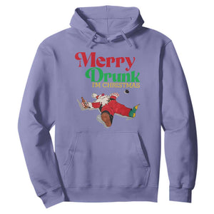 Funny Christmas Beers Hoodie Merry Drunk I'm Christmas Santa TS11 Violet Print Your Wear