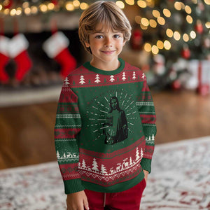Funny Cheers To The Birthday Boy Ugly Christmas Sweater Xmas Christian Faith TS11 Christmas Print Your Wear