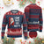 Funny Xmas Santa Ugly Christmas Sweater I Saw That You Nasty Meme TS11 Burgundy Print Your Wear