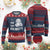 Funny Xmas Santa Ugly Christmas Sweater I Saw That You Nasty Xmas Naughty Kids TS11 Burgundy Print Your Wear