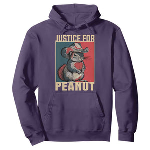 Justice For Peanut The Squirrel 2024 Hoodie TS11 Purple Print Your Wear