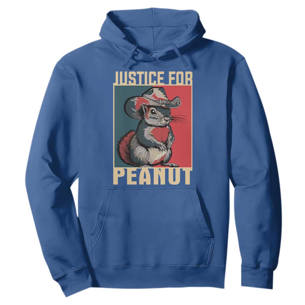 Justice For Peanut The Squirrel 2024 Hoodie TS11 Royal Blue Print Your Wear