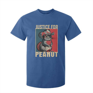 Justice For Peanut The Squirrel 2024 T Shirt For Kid TS11 Royal Blue Print Your Wear