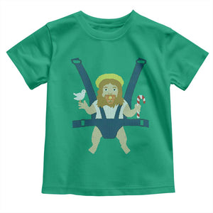 Funny Christmas Baby Jesus Toddler T Shirt Xmas Christian Little Boy TS11 Irish Green Print Your Wear