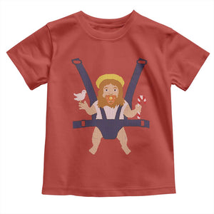 Funny Christmas Baby Jesus Toddler T Shirt Xmas Christian Little Boy TS11 Red Print Your Wear