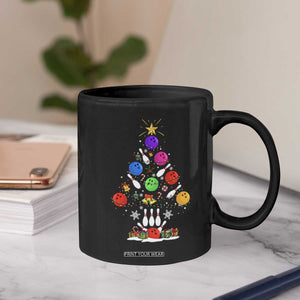 Funny Bowling Christmas Tree Lights Xmas Bowler Coffee Mug TS11 Print Your Wear